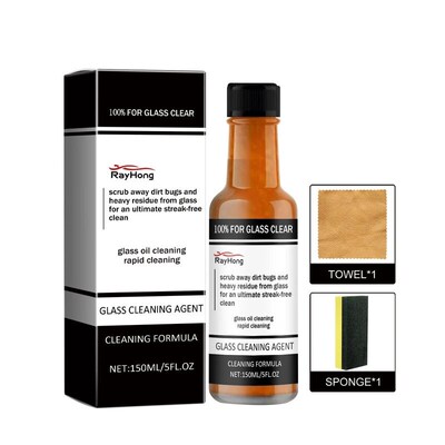 Rayhong Automotive Glass Cleaner Car Front Windshield Oil Fi