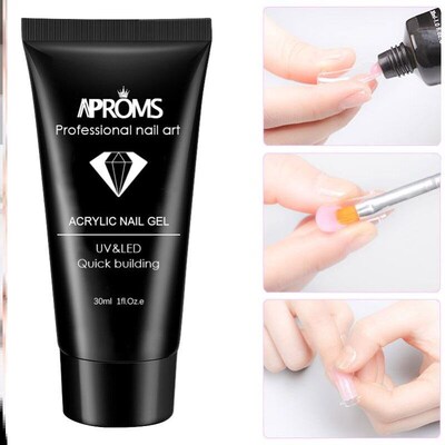 Poly Gel For Nails Extension Finger nail art Manicure Acryl