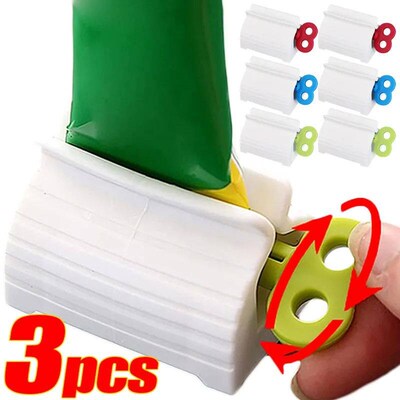 3/1pcs Toothpaste Squeezer Portable Manual Squeeze Tools Too
