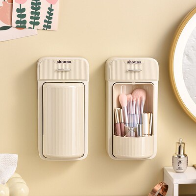Rotating makeup brush organizer dresser organizer 收纳盒