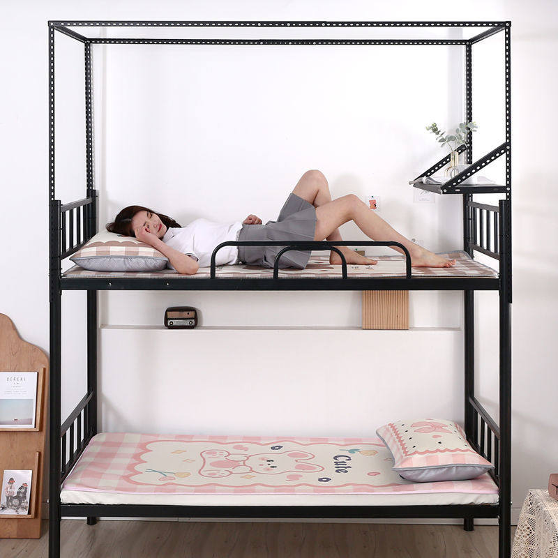 黑色可伸缩床帘支架加粗蚊帐学生宿舍杆子寝室单人床上铺下铺,床上用品,床幔,淘宝优惠券,粉丝福利购,淘宝优惠卷