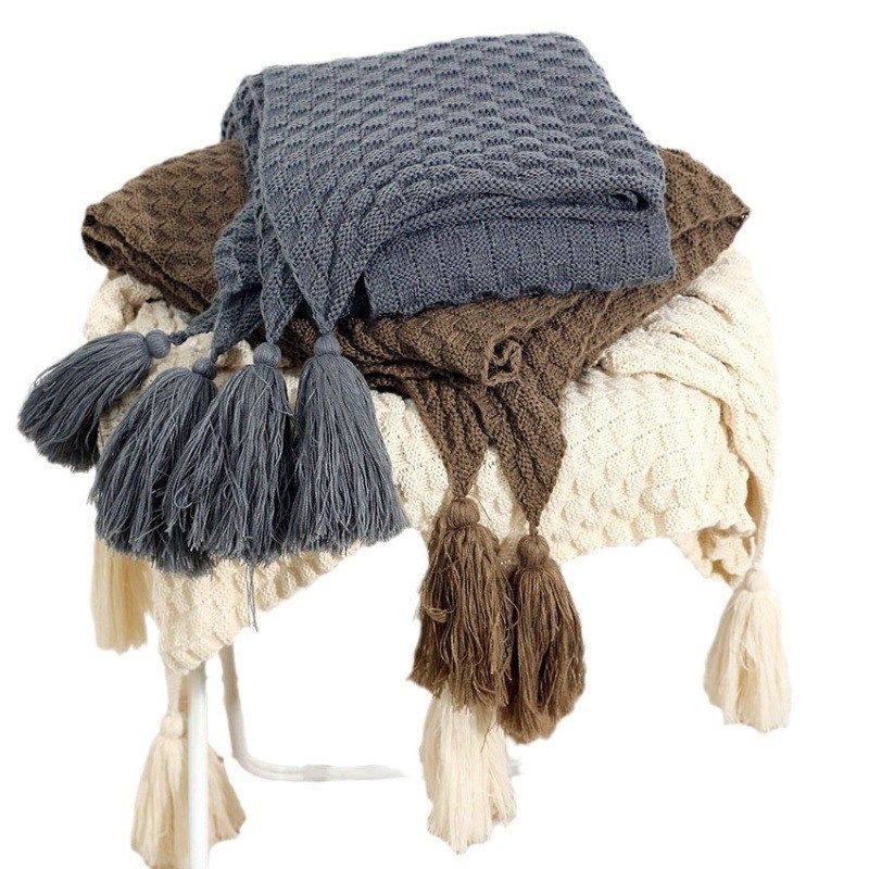 针织盖毯沙发毯苏毛毯毯子办公室空调午休毯毛线沙发毯,居家布艺,床边毯,淘宝优惠券,粉丝福利购,淘宝优惠卷