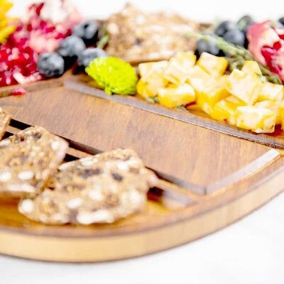 Wooden Craft Serving Appetizer Party Supplies Platter