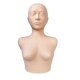 皮肤管理头模特美容院练习脸部穴位按摩练手法假人光头模型带肩膀