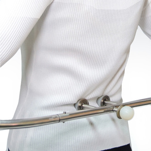 肩胛骨缝按摩器原始点弓形后背自助按摩勾肩颈椎腰斜方肌穴位痛点