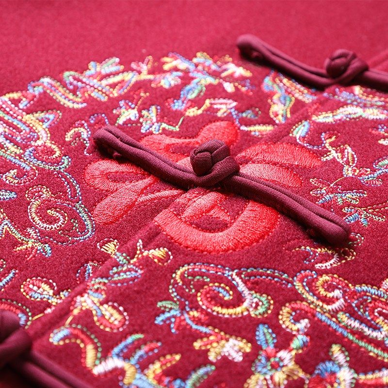 唐装男中老年秋冬装爸爸婚礼服爷爷奶奶情侣套装老人生日过寿外套,男装,唐装,淘宝优惠券,粉丝福利购,淘宝优惠卷