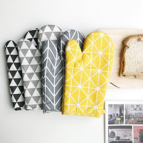 Anti-scalding Baking Oven Gloves Kitchen Mitts 烤箱隔热手套
