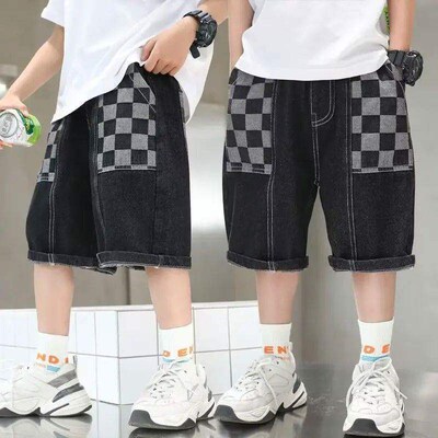 Boy Summer Shorts New Jeans For Children Childrens Clothing