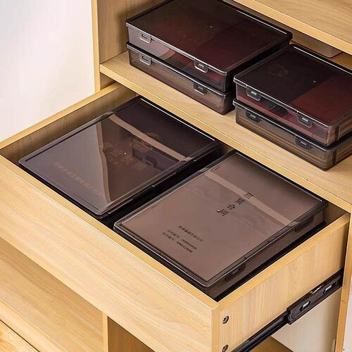 Document Storage Box for Home Use - For Storing Property Cer