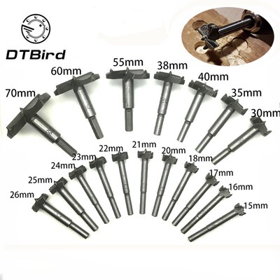 Forstner Wood Auger Drill Bit Self Centering Hole Saw Cutter