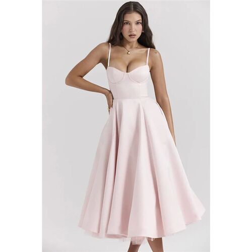 Women Elegant Temperament A-Line Long  European And