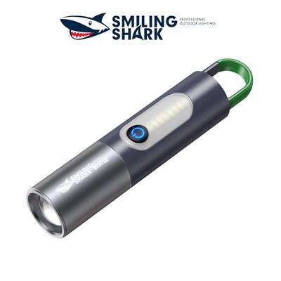 camping multifunctional flashlight COB Super bright outdoor
