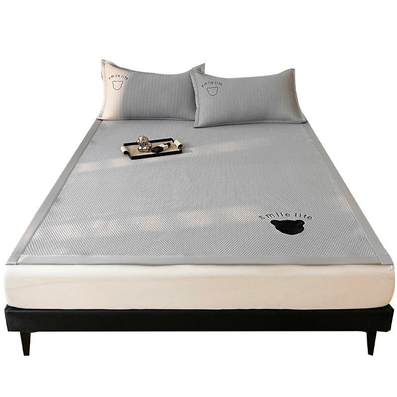 夏季豆豆凉席冰丝席202新款宿舍单人空调软席子夏凉垫可水洗夏天,床上用品,冰丝席,淘宝优惠券,粉丝福利购,淘宝优惠卷