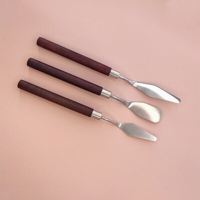 7Pcs/Set Stainless Steel Oil Painting Knives Artist Crafts S