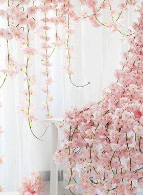 180CM Artificial Sakura Flowers Vine Wedding Garden Rose Arc