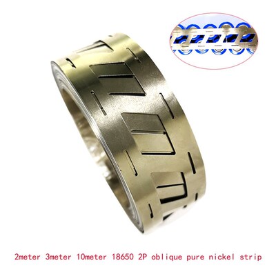 High Pure Oblique Nickel Strip 0.15*23mm For 18650 2P Lithiu