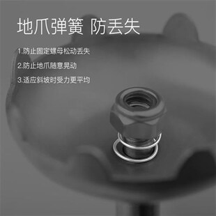 铝合金伸缩腿 加长加强 粼湖钓箱升降脚 钓箱配件升降腿可拆卸