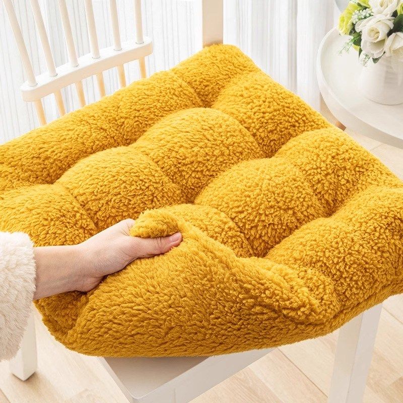 羊羔绒坐垫冬季加厚毛绒椅子垫办公室久坐屁股垫家用学生座垫,居家布艺,椅垫,淘宝优惠券,粉丝福利购,淘宝优惠卷