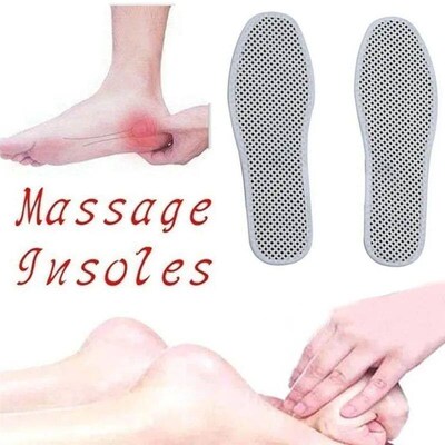 1 Pair Magnetic Therapy Insoles Far Infrared Self-heating Sh