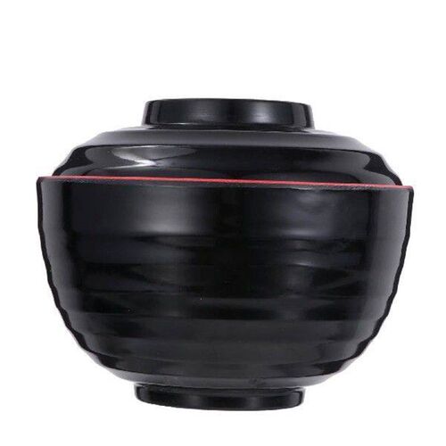 2 Pcs Japanese Ramen Bowl Noodles Imitation Porcelain Soup