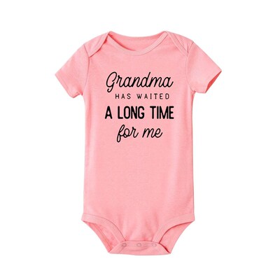 Summer Newborn Baby Clothes Grandma Has Waited A Long Time f