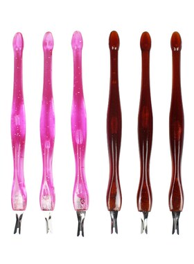 Nail art tool exfoliating dead skin fork knife dead skin pus