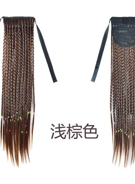 Wig Womens Hip Hop Dreadlocks Braided Pigtail Twist Ponytail