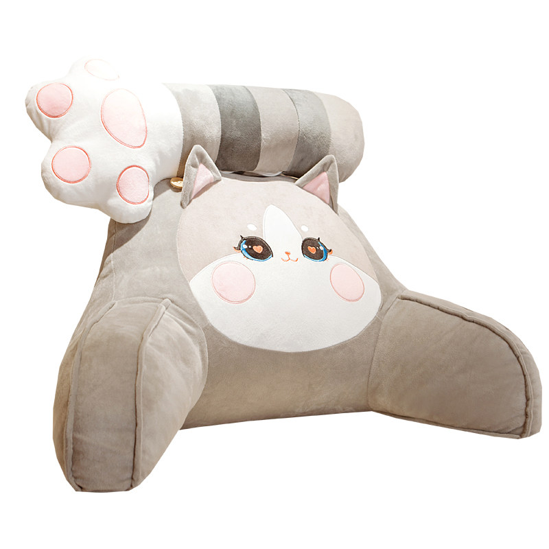 可爱靠枕床头靠垫大靠背宿舍学生枕头床上看书床靠护腰垫沙发抱枕,居家布艺,床头靠垫,淘宝优惠券,粉丝福利购,淘宝优惠卷