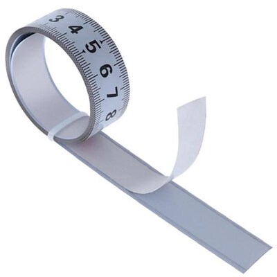 19mm Widen Metric Self Adhesive Ruler Miter Track Tape Measu