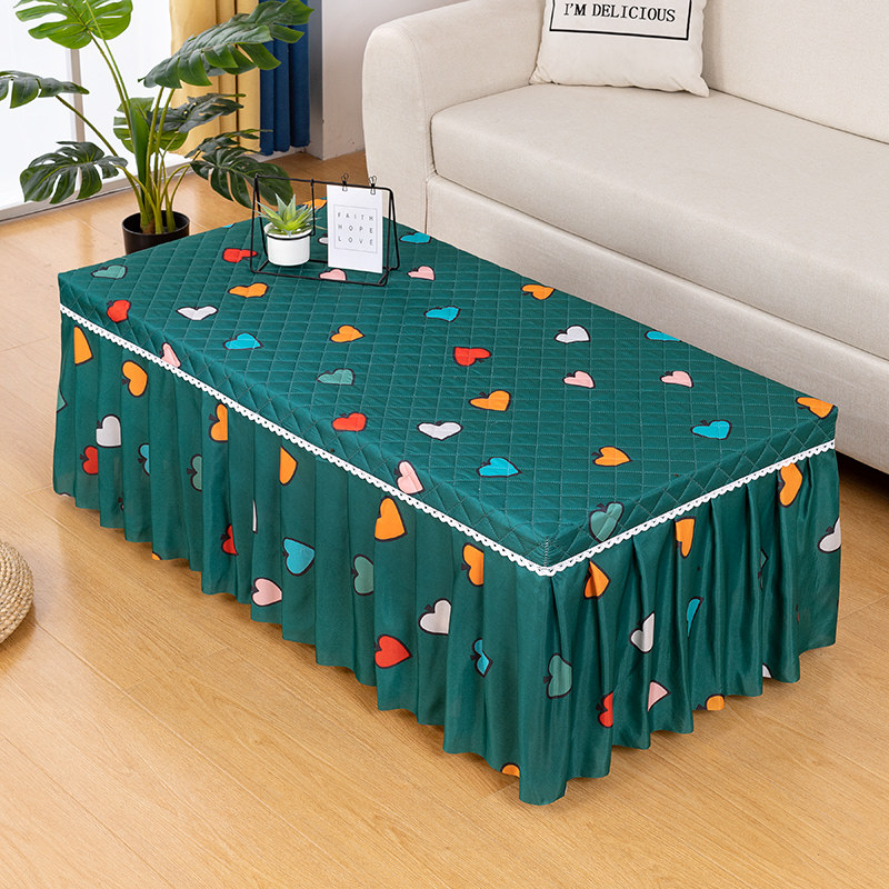 防滑全包茶几罩子防尘垫美甲桌子罩餐桌子电视柜罩长桌子罩布,居家布艺,茶几垫,淘宝优惠券,粉丝福利购,淘宝优惠卷
