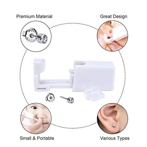 1PC Disposable Sterile Ear Piercing Unit For Baby Ear Tragus