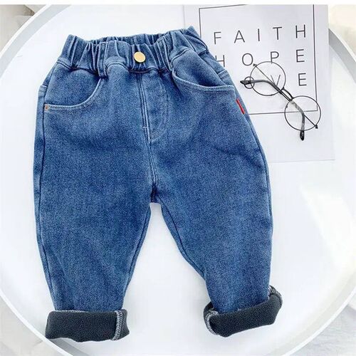 2023 Autumn and Winter New Jeans Baby Girl Clothes Baby Boy