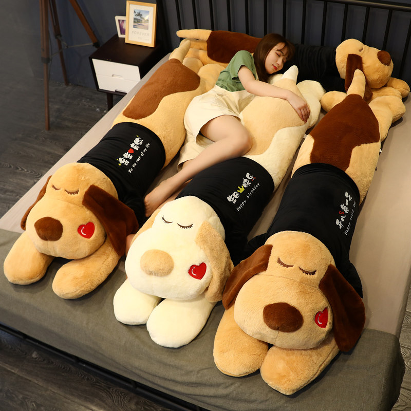 大号趴趴狗长条枕女生侧睡夹腿抱枕床上枕头可爱卡通靠枕趴趴枕,居家布艺,靠垫/抱枕,淘宝优惠券,粉丝福利购,淘宝优惠卷