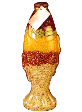 乔迁之喜装饰五谷丰登杂粮摆件新居布置用品乔迁礼品新房搬家仪式