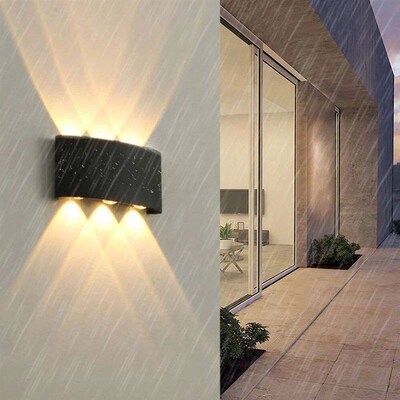 Outdoor Waterproof Wall Lamps Bedroom Living Room Wall Light