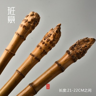 班意 养壶笔茶刷功夫茶具笔刷茶扫黑檀竹根茶盘刷茶道零配件