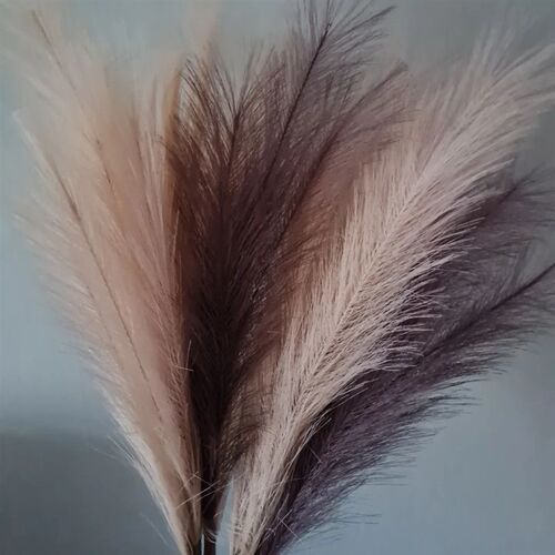 1Pcs 45cm Artificial Pampas Grass Bouquet New Year Holiday W