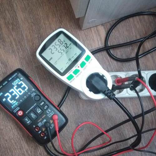Digital LCD Energy Meter Wattmeter Wattage Electricity Kwh