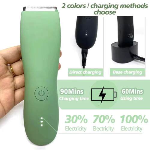 Balls Trimmer Men, Pubic & Body Hair Trimmer Groin Men, IPX7