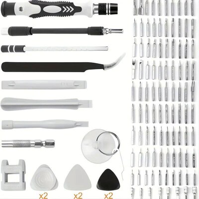 Precision Screwdriver 115 In 1 Set Magnetic Mini Screw Nuts