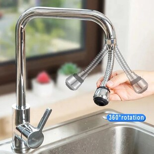 360 Adjustment Kitchen Faucet Extender Dual Mode Water Sav