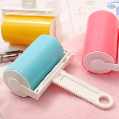 Medium-sized Lint Roller, Washable Pet Hair Remover, Plastic