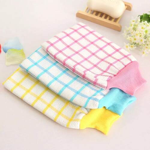 Exfoliating Gloves Massage Brush Sponge Wisp For Body Shower