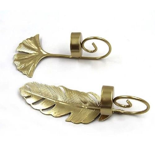 Iron Art Leaf Candlestick Holder Nordic Style Handmade