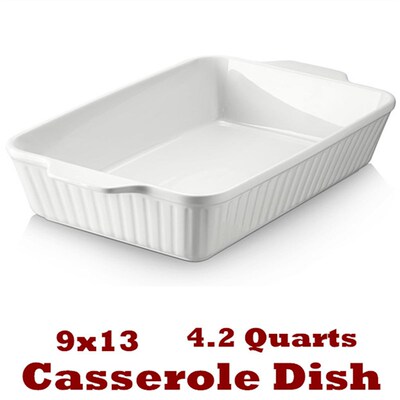 Casserole Dish Ceramic Baking Dish Large Lasagna Pan Oven