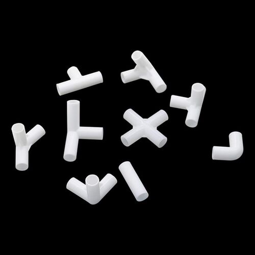 200Pcs 12mm Inner Diameter Connectors 60 90 120 135 Degree T