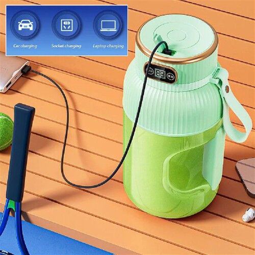 Juicing Cup For Indoor Outdoor Handheld Smoothie-Maker