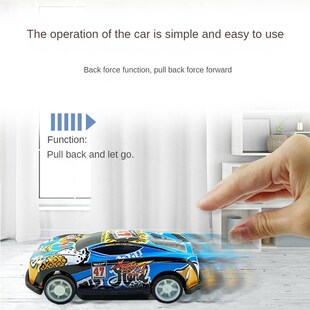 12pcs Alloy Racing Cars Model Toy Children Mini Iron Sheet C