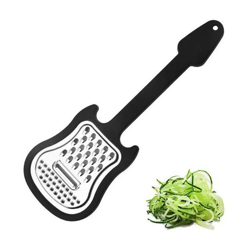 Handheld Fruit Grater Guitar Shape Fruit Peeling Knife Chees