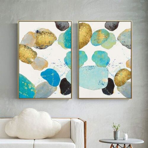 light luxury minimalist abstract living room decorative pain